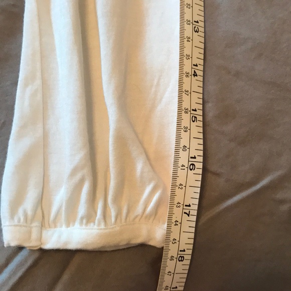 🌟DESIGN HISTORY White 3/4 Sleeve Top, Small - Picture 8 of 8